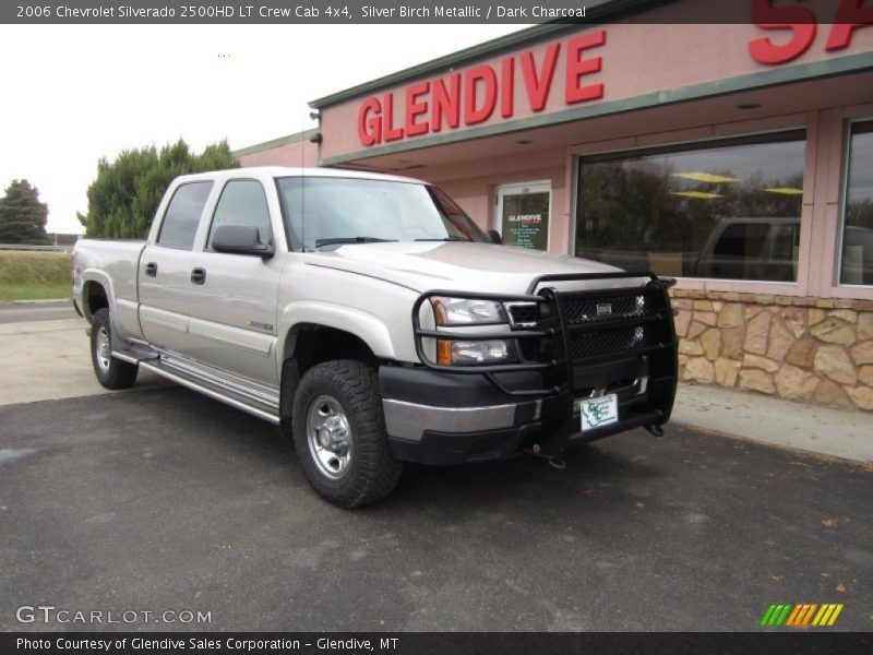 Silver Birch Metallic / Dark Charcoal 2006 Chevrolet Silverado 2500HD LT Crew Cab 4x4
