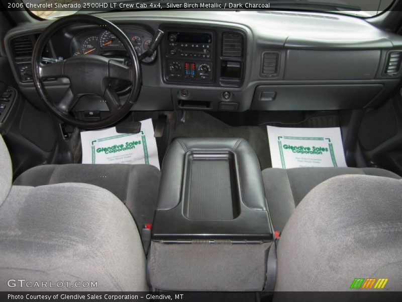 Silver Birch Metallic / Dark Charcoal 2006 Chevrolet Silverado 2500HD LT Crew Cab 4x4