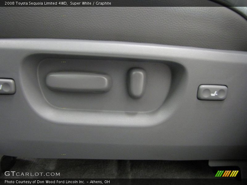 Super White / Graphite 2008 Toyota Sequoia Limited 4WD