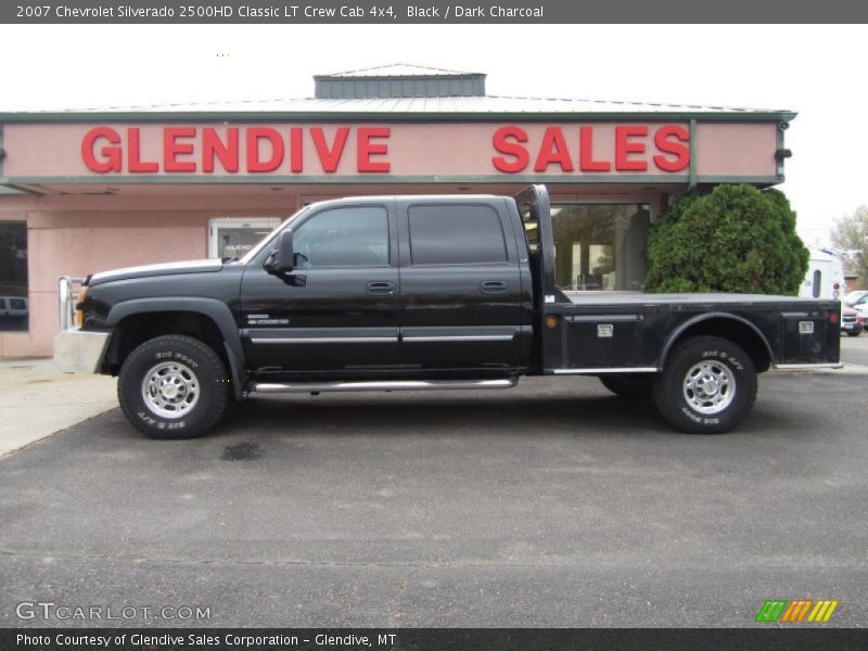 Black / Dark Charcoal 2007 Chevrolet Silverado 2500HD Classic LT Crew Cab 4x4