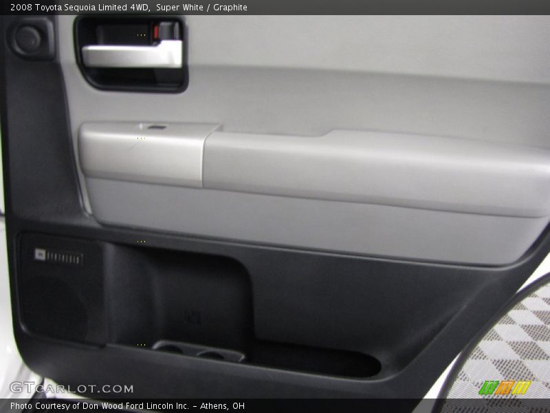 Super White / Graphite 2008 Toyota Sequoia Limited 4WD