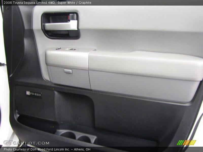 Super White / Graphite 2008 Toyota Sequoia Limited 4WD