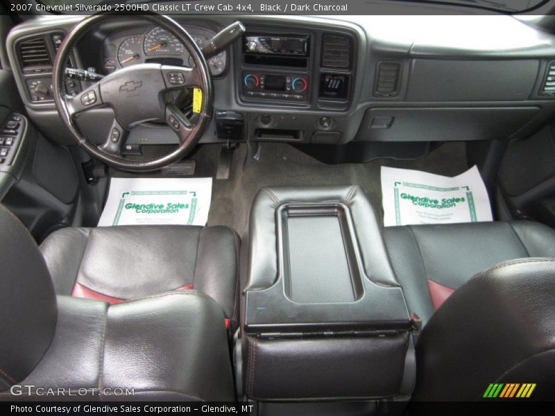 Black / Dark Charcoal 2007 Chevrolet Silverado 2500HD Classic LT Crew Cab 4x4