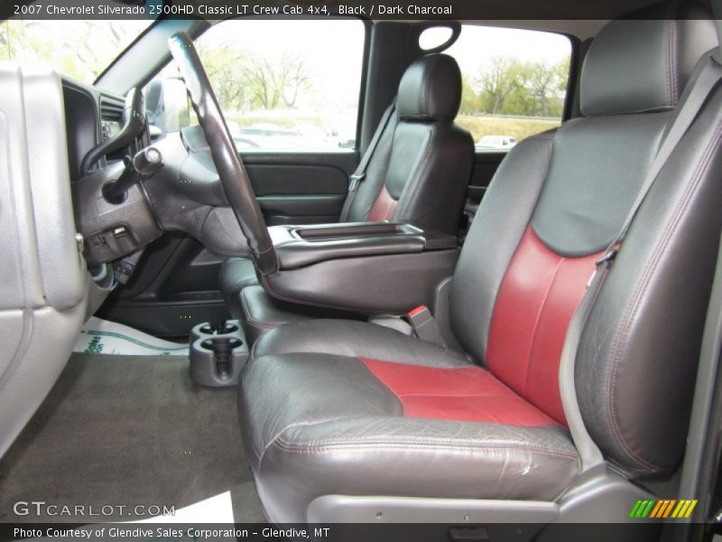 Black / Dark Charcoal 2007 Chevrolet Silverado 2500HD Classic LT Crew Cab 4x4