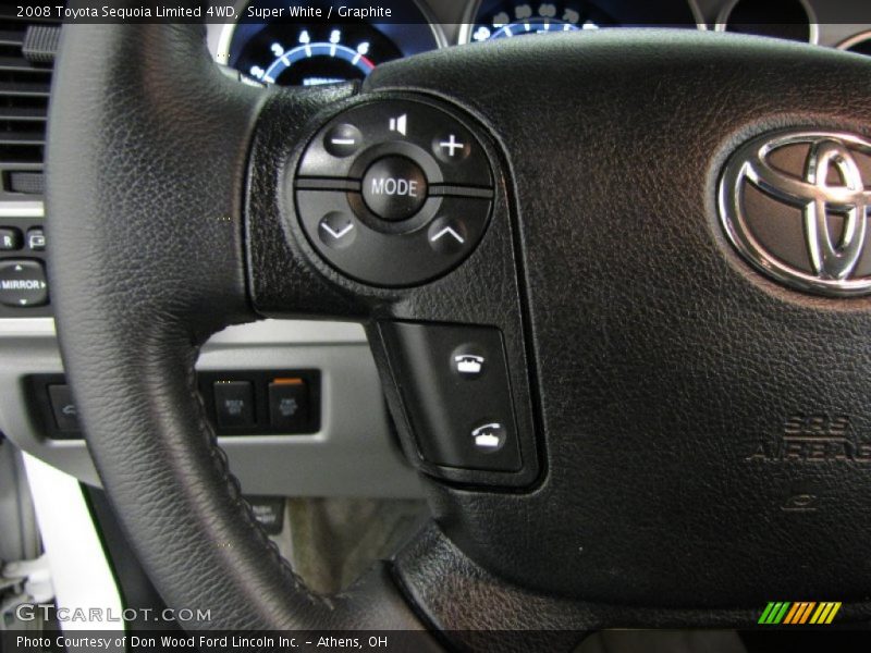 Super White / Graphite 2008 Toyota Sequoia Limited 4WD