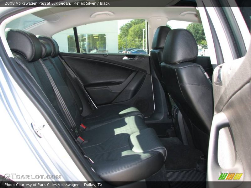 Reflex Silver / Black 2008 Volkswagen Passat Lux Sedan