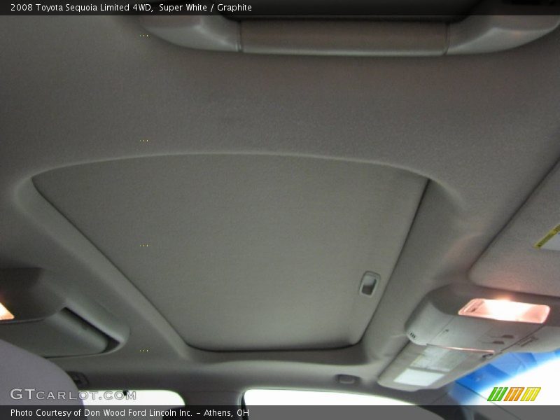Super White / Graphite 2008 Toyota Sequoia Limited 4WD