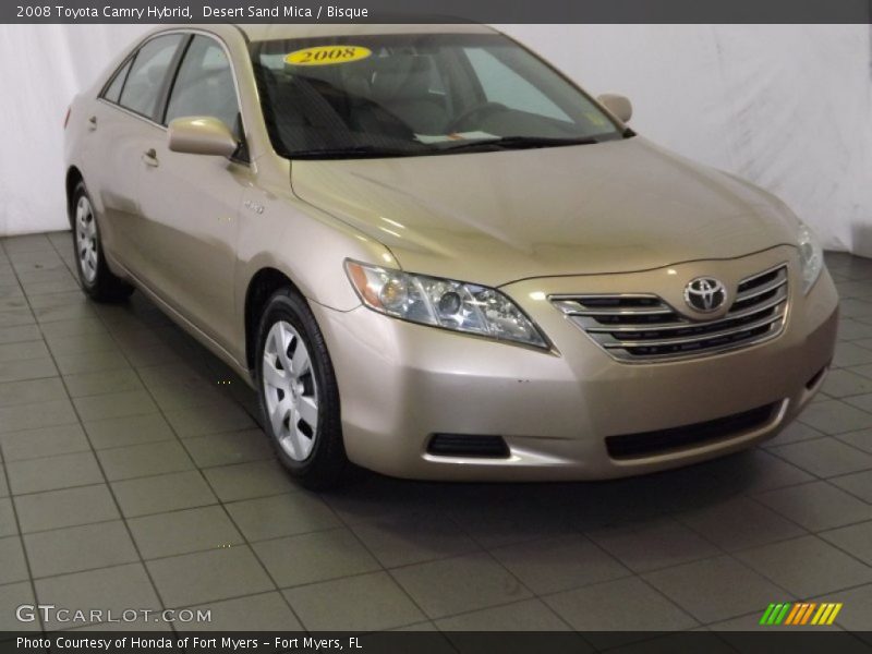 Desert Sand Mica / Bisque 2008 Toyota Camry Hybrid