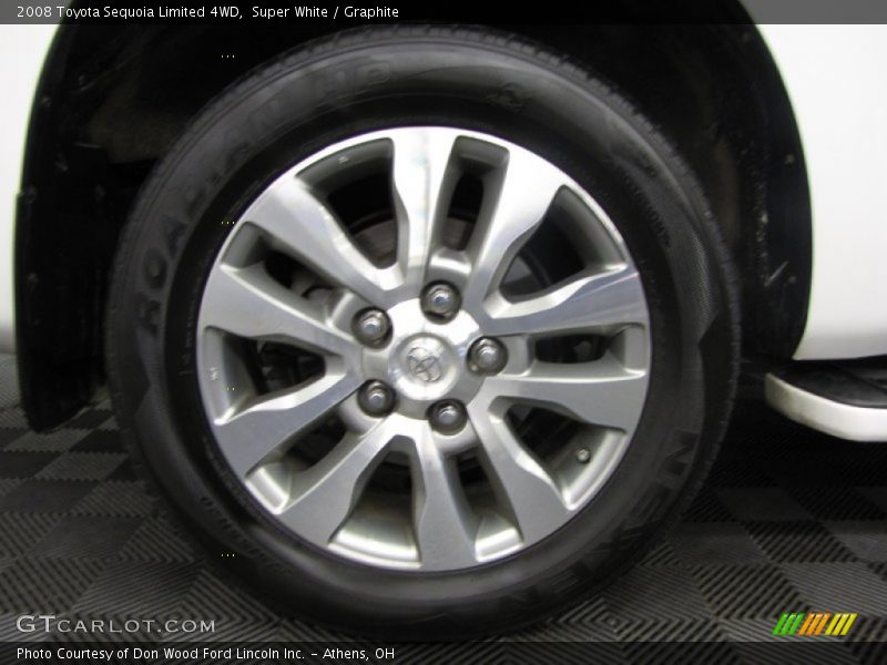 Super White / Graphite 2008 Toyota Sequoia Limited 4WD
