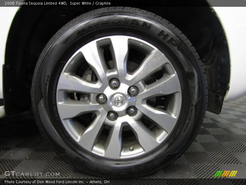 Super White / Graphite 2008 Toyota Sequoia Limited 4WD