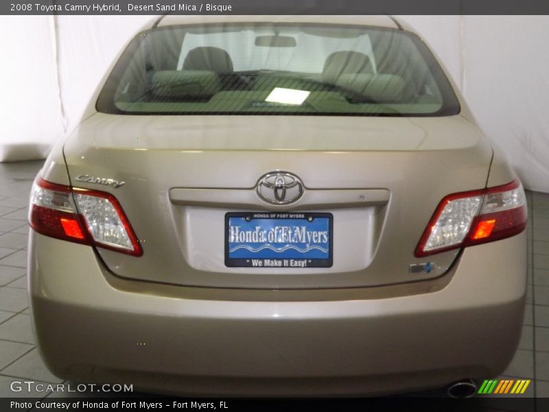 Desert Sand Mica / Bisque 2008 Toyota Camry Hybrid