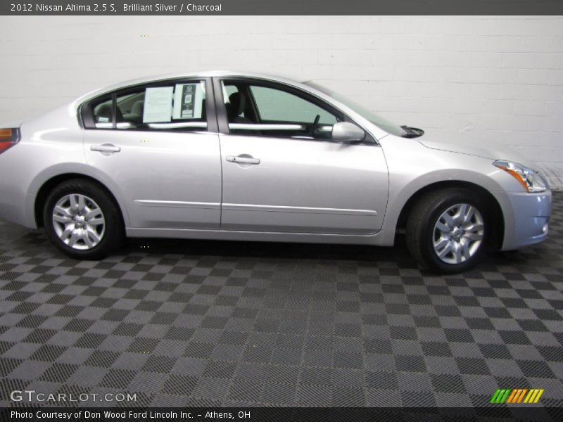 Brilliant Silver / Charcoal 2012 Nissan Altima 2.5 S