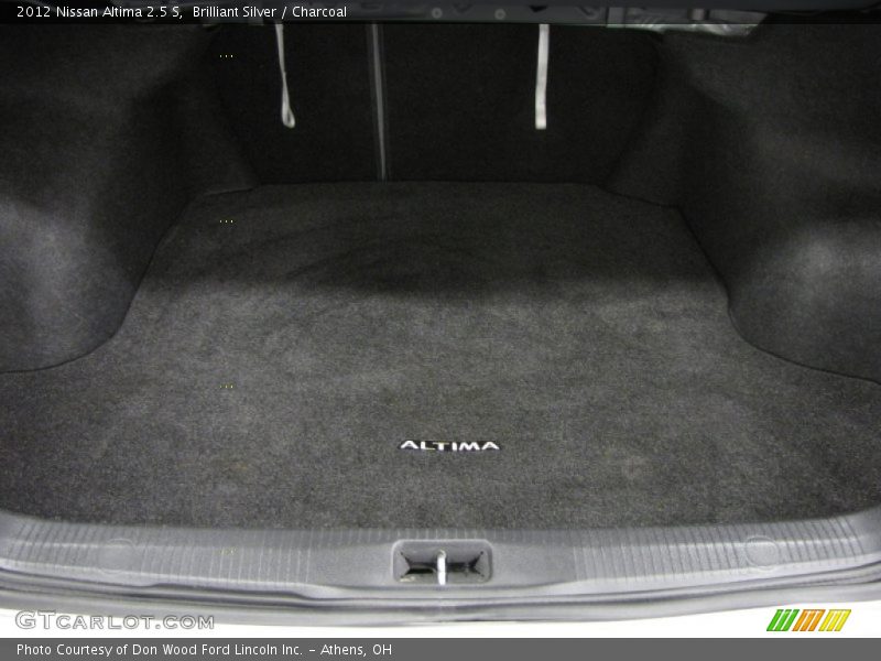 Brilliant Silver / Charcoal 2012 Nissan Altima 2.5 S