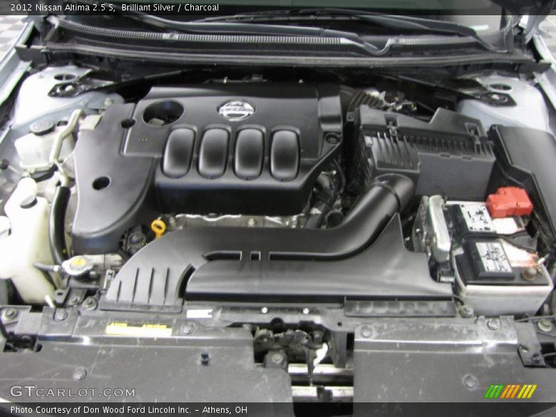 Brilliant Silver / Charcoal 2012 Nissan Altima 2.5 S