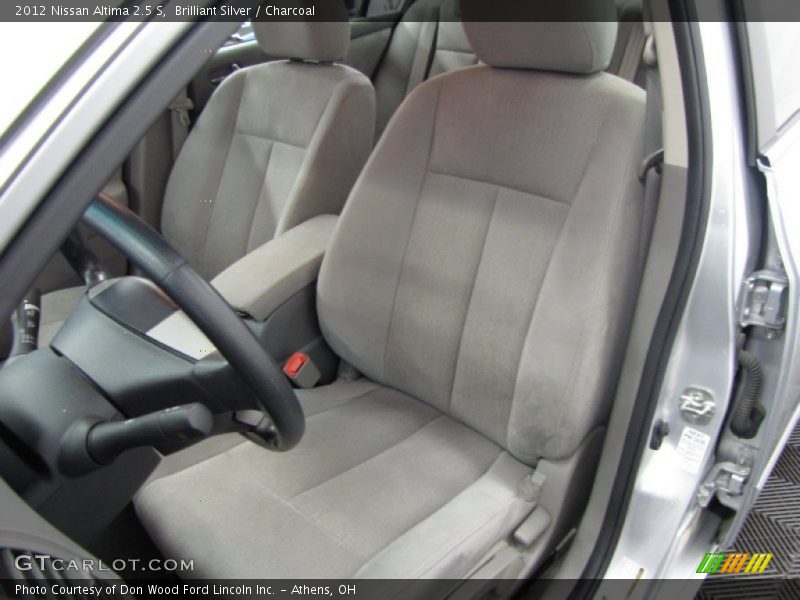 Brilliant Silver / Charcoal 2012 Nissan Altima 2.5 S