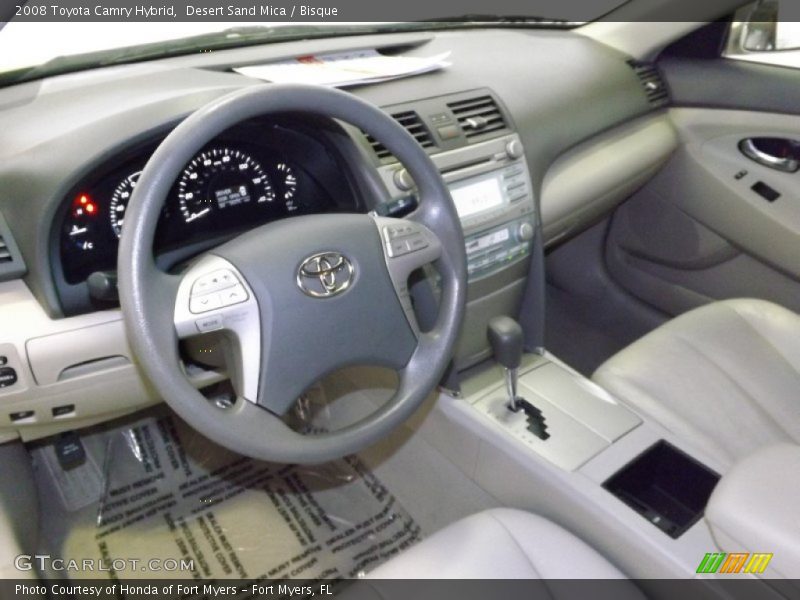 Desert Sand Mica / Bisque 2008 Toyota Camry Hybrid