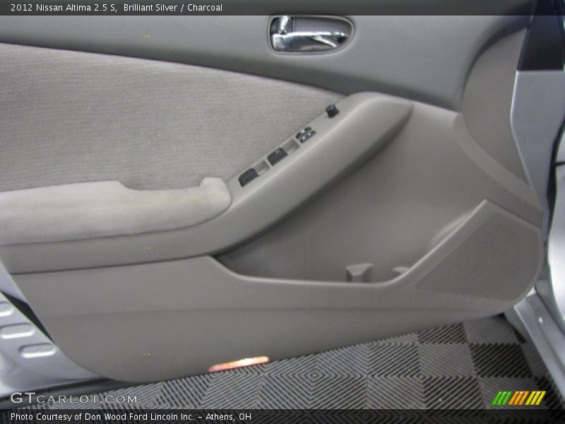 Brilliant Silver / Charcoal 2012 Nissan Altima 2.5 S