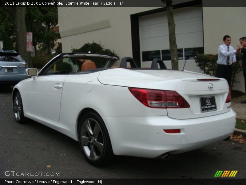 Starfire White Pearl / Saddle Tan 2011 Lexus IS 250C Convertible