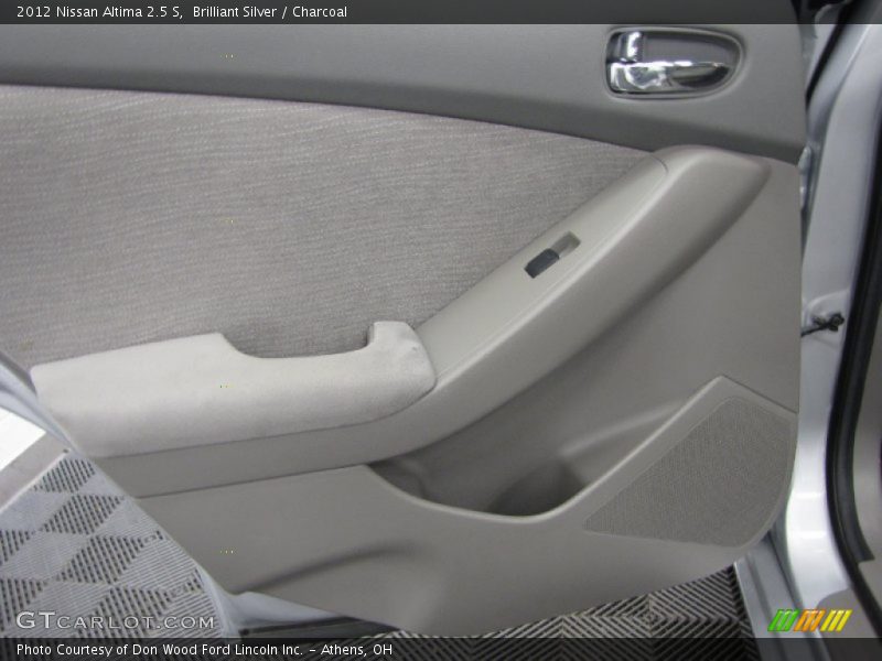 Brilliant Silver / Charcoal 2012 Nissan Altima 2.5 S