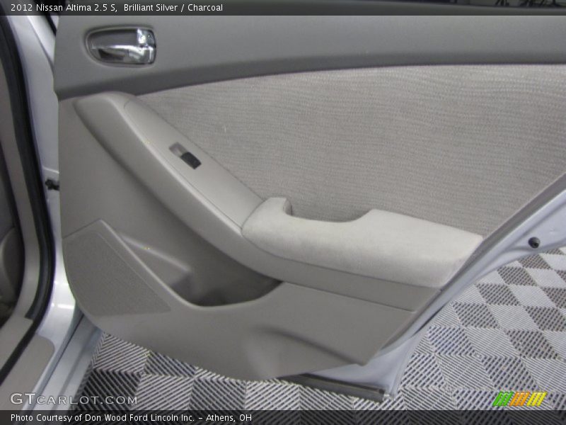 Brilliant Silver / Charcoal 2012 Nissan Altima 2.5 S