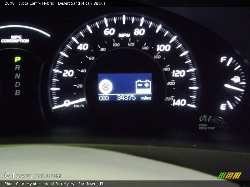 Desert Sand Mica / Bisque 2008 Toyota Camry Hybrid