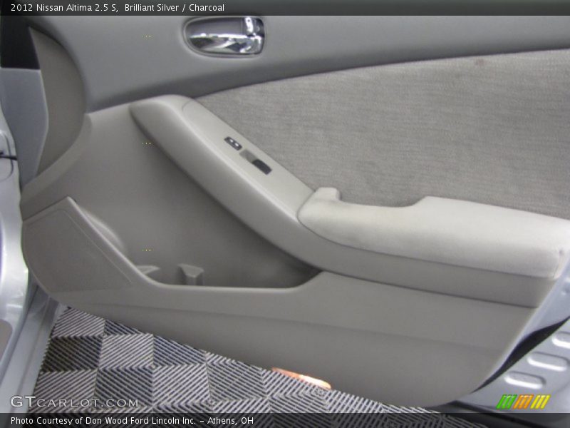 Brilliant Silver / Charcoal 2012 Nissan Altima 2.5 S