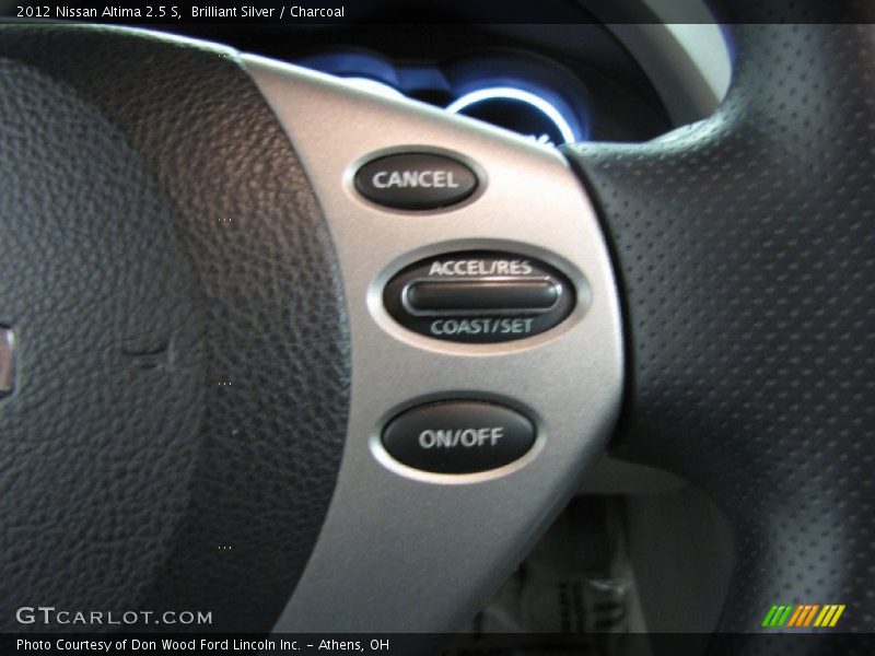 Brilliant Silver / Charcoal 2012 Nissan Altima 2.5 S