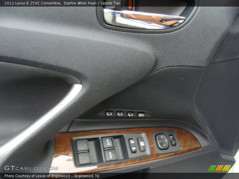 Starfire White Pearl / Saddle Tan 2011 Lexus IS 250C Convertible
