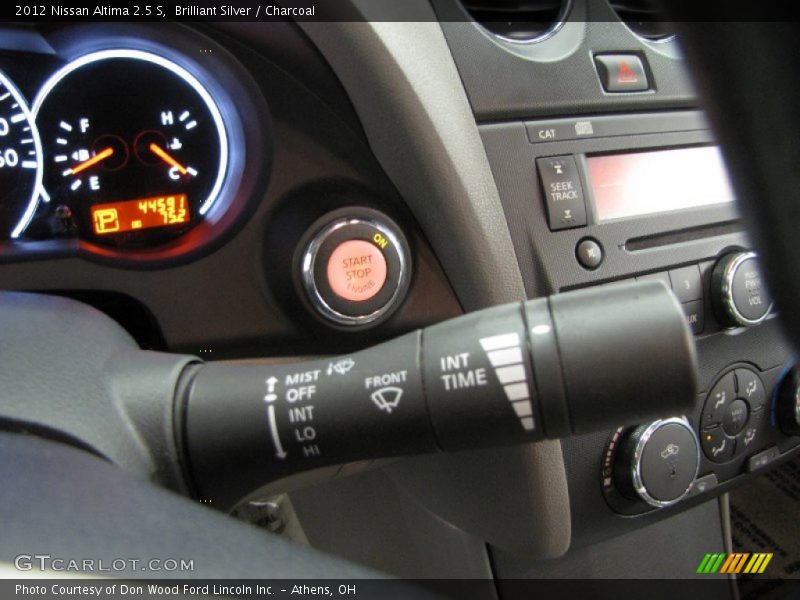 Brilliant Silver / Charcoal 2012 Nissan Altima 2.5 S