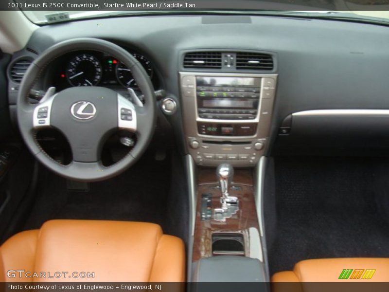 Starfire White Pearl / Saddle Tan 2011 Lexus IS 250C Convertible