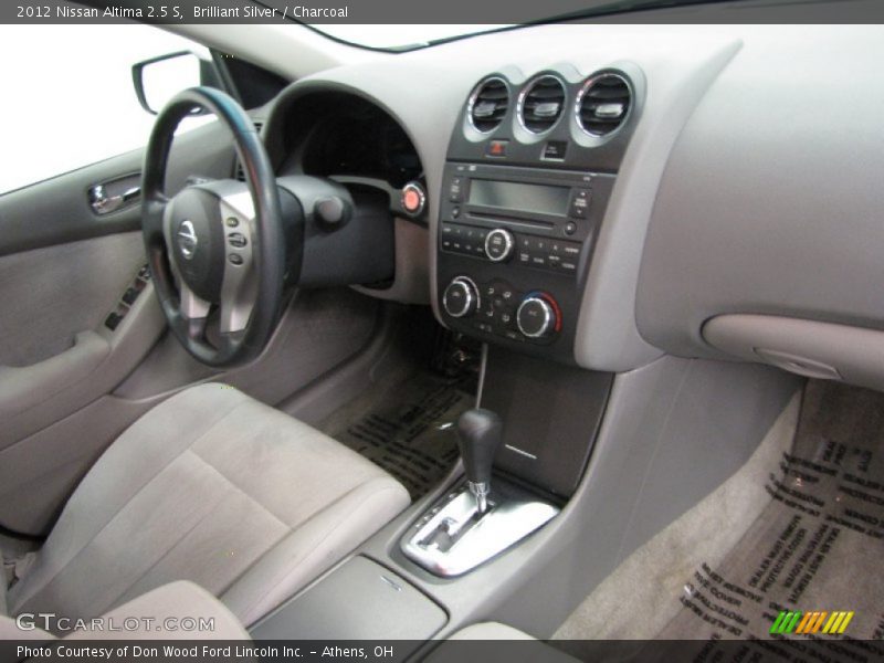 Brilliant Silver / Charcoal 2012 Nissan Altima 2.5 S