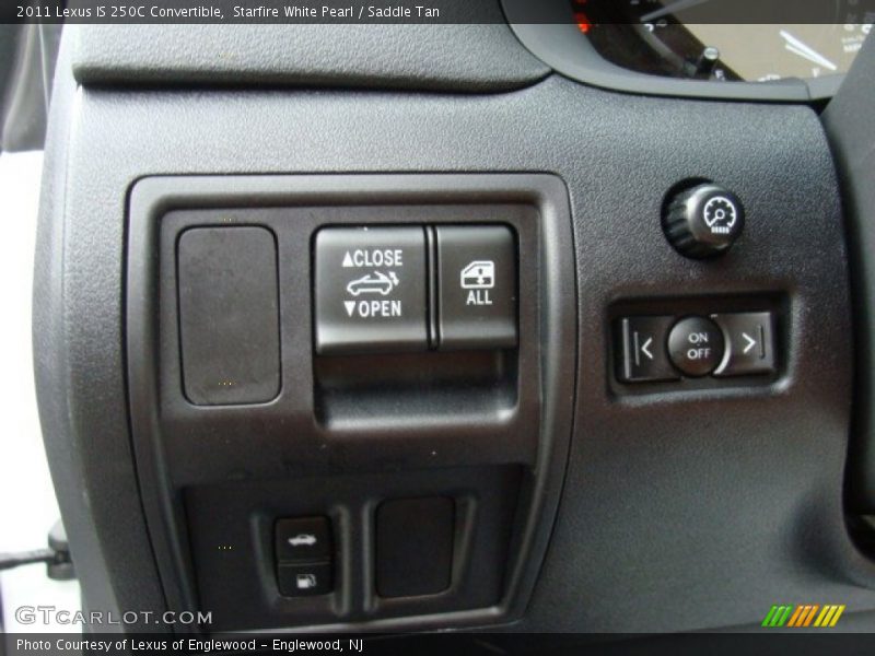 Starfire White Pearl / Saddle Tan 2011 Lexus IS 250C Convertible