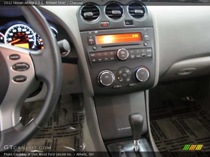Brilliant Silver / Charcoal 2012 Nissan Altima 2.5 S