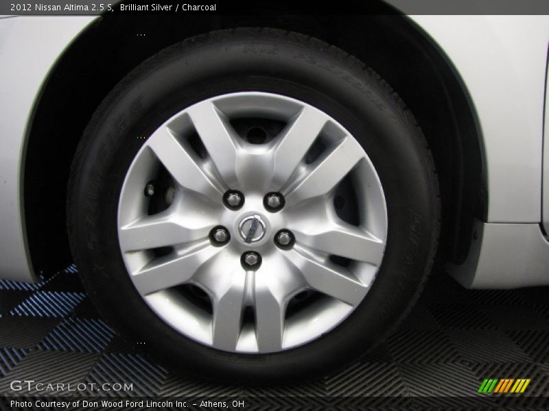 Brilliant Silver / Charcoal 2012 Nissan Altima 2.5 S