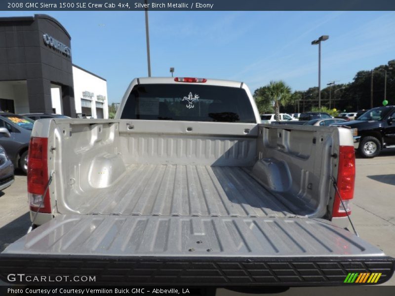Silver Birch Metallic / Ebony 2008 GMC Sierra 1500 SLE Crew Cab 4x4