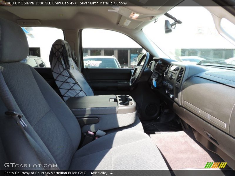 Silver Birch Metallic / Ebony 2008 GMC Sierra 1500 SLE Crew Cab 4x4