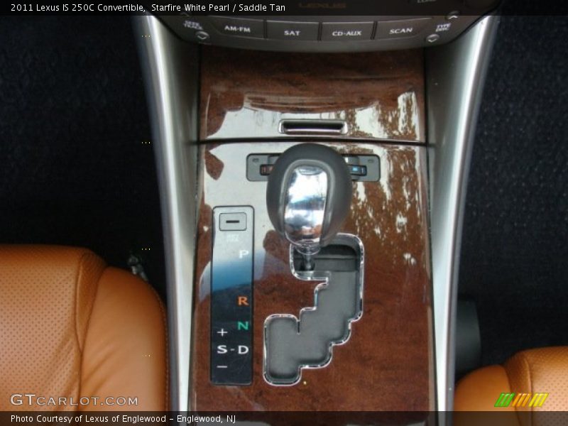 Starfire White Pearl / Saddle Tan 2011 Lexus IS 250C Convertible