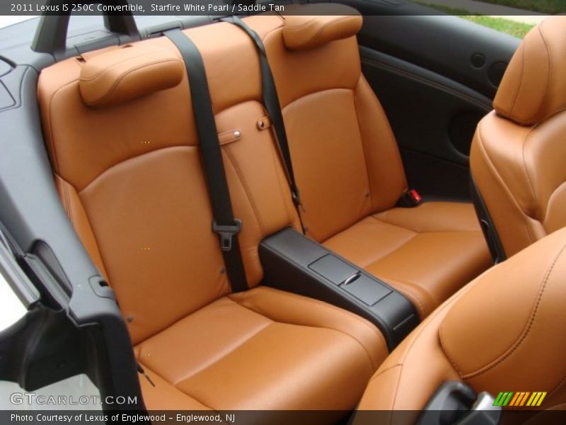 Starfire White Pearl / Saddle Tan 2011 Lexus IS 250C Convertible