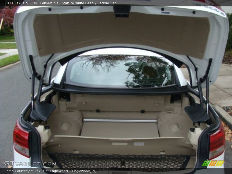 Starfire White Pearl / Saddle Tan 2011 Lexus IS 250C Convertible