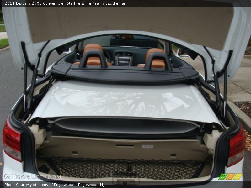 Starfire White Pearl / Saddle Tan 2011 Lexus IS 250C Convertible
