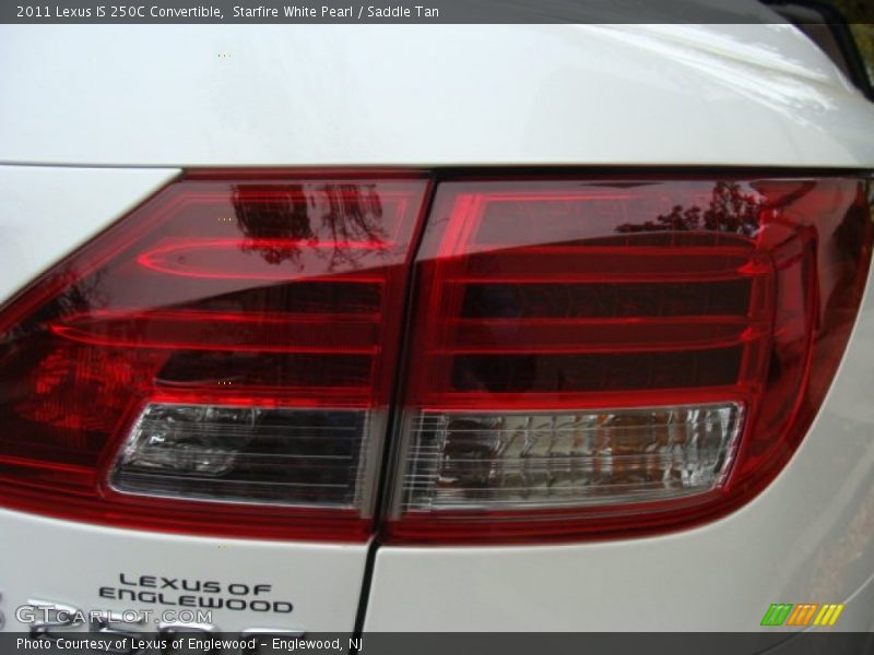 Starfire White Pearl / Saddle Tan 2011 Lexus IS 250C Convertible
