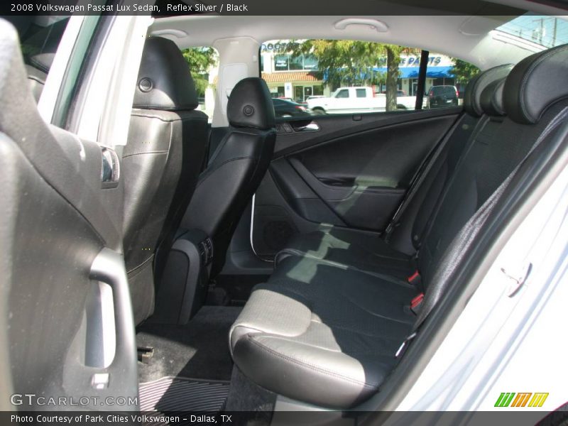 Reflex Silver / Black 2008 Volkswagen Passat Lux Sedan