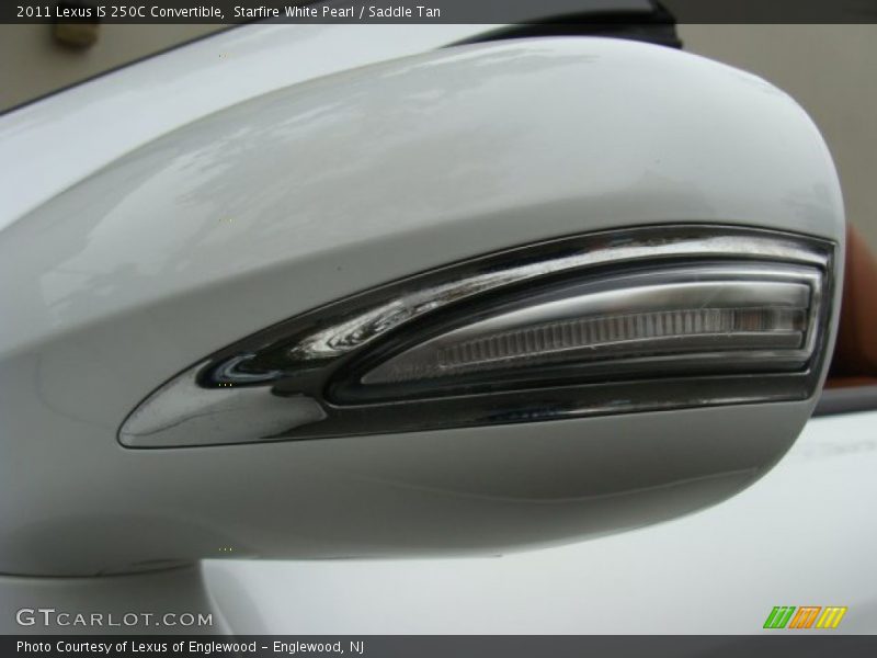 Starfire White Pearl / Saddle Tan 2011 Lexus IS 250C Convertible