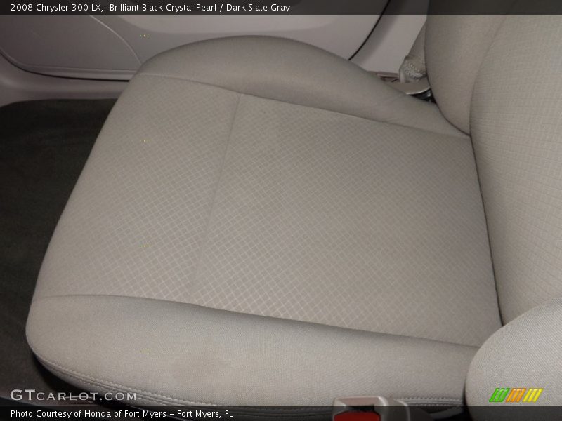 Brilliant Black Crystal Pearl / Dark Slate Gray 2008 Chrysler 300 LX