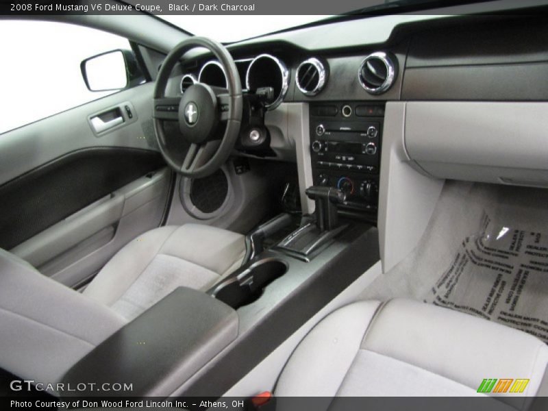 Black / Dark Charcoal 2008 Ford Mustang V6 Deluxe Coupe