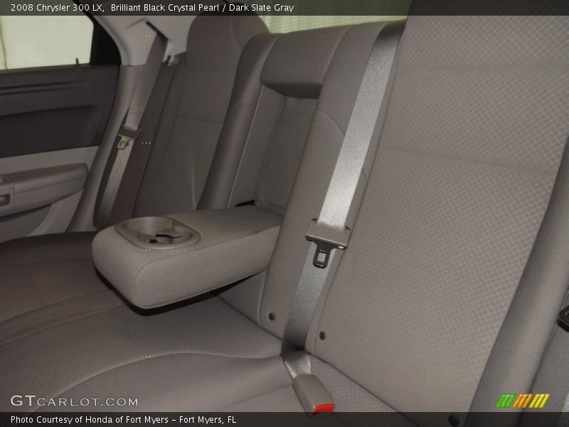Brilliant Black Crystal Pearl / Dark Slate Gray 2008 Chrysler 300 LX