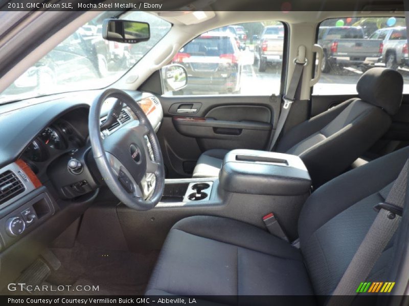 Mocha Steel Metallic / Ebony 2011 GMC Yukon SLE