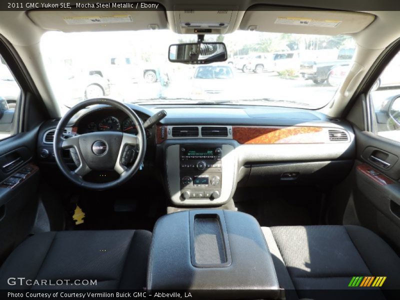 Mocha Steel Metallic / Ebony 2011 GMC Yukon SLE