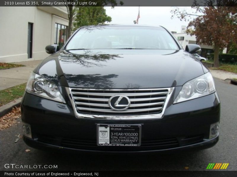 Smoky Granite Mica / Light Gray 2010 Lexus ES 350