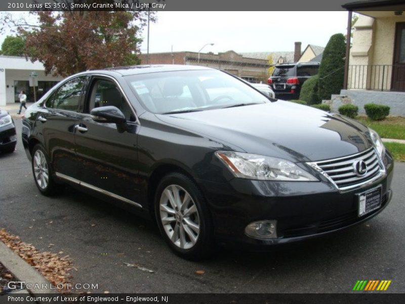 Smoky Granite Mica / Light Gray 2010 Lexus ES 350